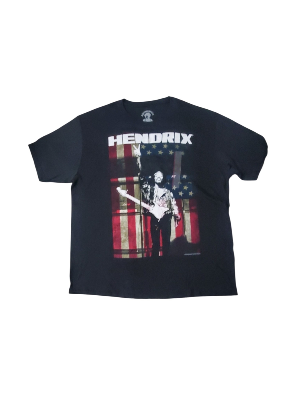 Hendrix Black Graphic T-Shirt - Jimi Hendrix Print